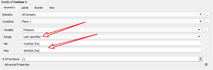 CFD-POST后处理中标尺Legend自定义方法